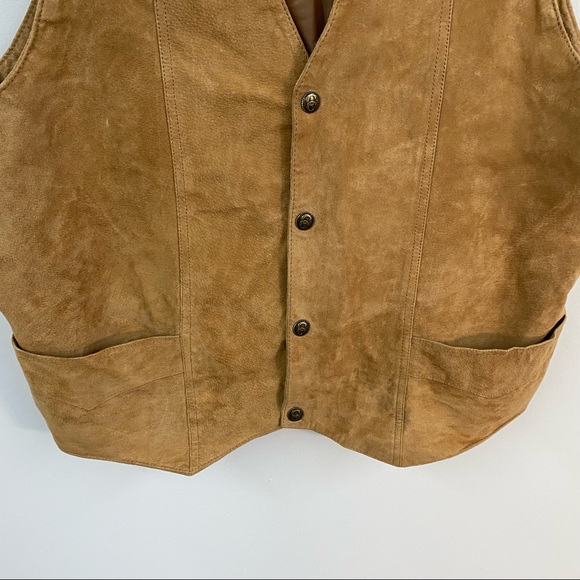Cripple Creek Suede Leather Western Vest - Picture 5 of 16